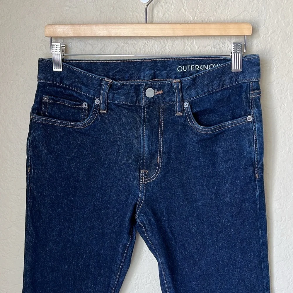 Outerknown ambassador slim dark wash jeans